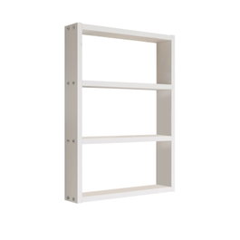 Hanah Home Pr1-W Estantería de pared Blanca